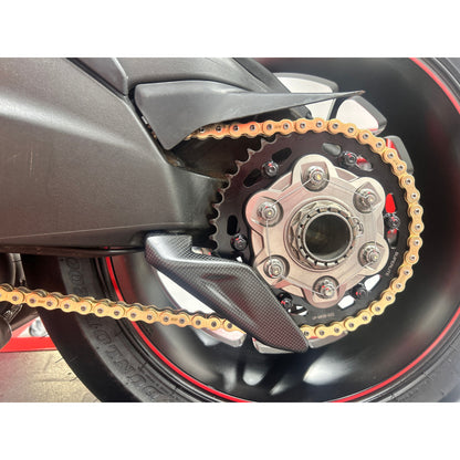 AISKA Ducati Panigale V4 V4S V4R 2018-2024 Carbon Fiber Gear Cover