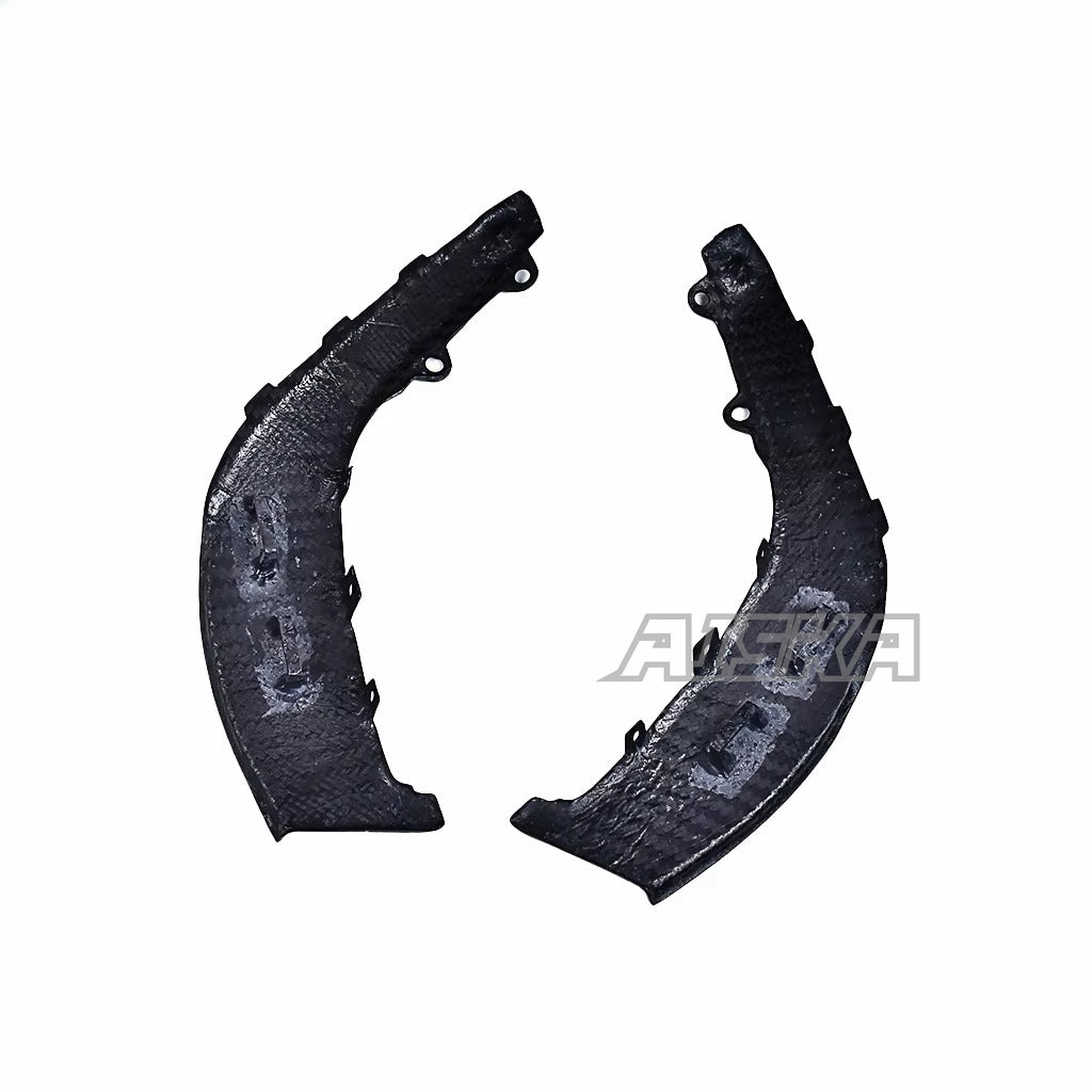 AISKA Twill Weave 3K 3*3 Carbon Fiber Motorcycle Accessories Side Panels for Aprilia RSV4  2021-2024