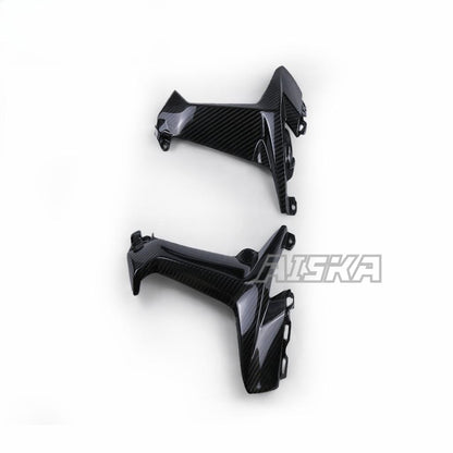 AISKA Dry Carbon Fiber Motorcycle Front Side Trim Frame Body Cover Panel Fairing Engine Side Panel for Honda CBR1000RR 2017-2024