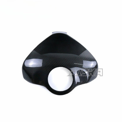 AISKA Motorcycle Carbon Fuel Tank Cover Shroud Fairing Part Kit Carbon Fiber Full Tank Cover for Yamaha R3 2022 2023 2024