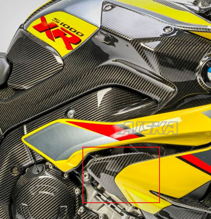AISKA Wholesale 3K Carbon Fiber Motorcycle Fairing Accessories Single Side Panels for BMW S1000XR 2015-2019