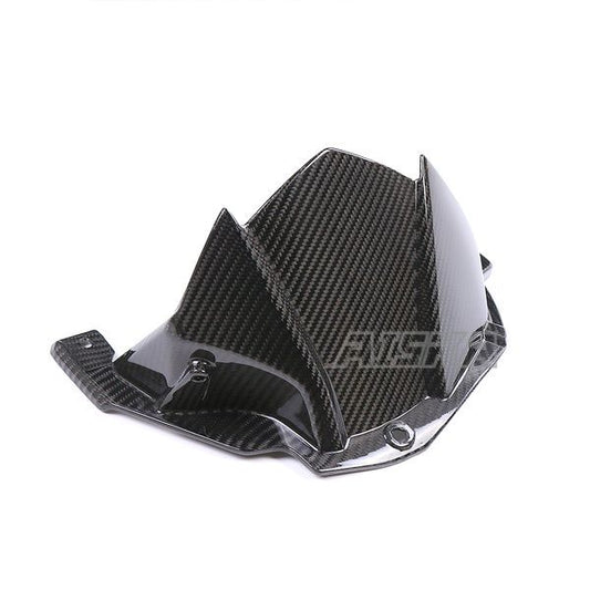 AISKA Full 3K Dry Carbon Fiber Motorcycle Rear Fender Hugger Mud Splash Mudguard for Kawasaki Z H2 2021 2022 2023 2024