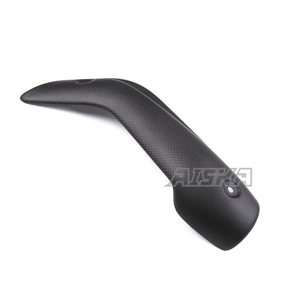 AISKA Exhaust Cover For DUCATI Multistrada V4 V4S 2021 2022 2023 2024 100% Carbon Fiber Hood Heat Shield Guard Protection Accessories