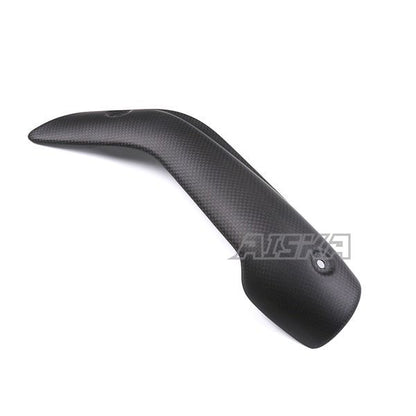 AISKA Exhaust Cover For DUCATI Multistrada V4 V4S 2021 2022 2023 2024 100% Carbon Fiber Hood Heat Shield Guard Protection Accessories