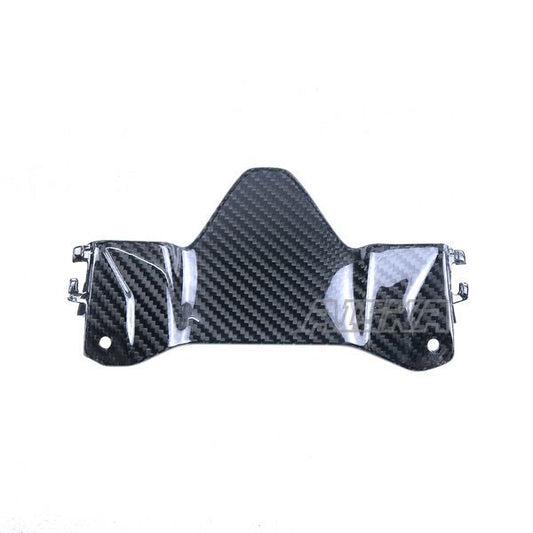 AISKA 3K Dry Carbon Fiber Motorcycle Accessories Front Headlight Lower Beak Cowl Cover Fairing for Kawasaki Z900 2020-2024