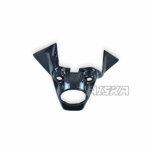 AISKA Dry Carbon Fiber Motorcycle Accessories Key Cover for Ducati Hypermotard 950 2019+