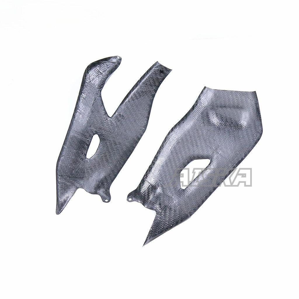 AISKA 3K Dry Carbon Fiber Motorcycle Swingarm Chain Protector Swing Arm Cover for Yamaha YZF-R1 R1M 2015-2025