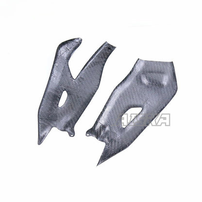 AISKA 3K Dry Carbon Fiber Motorcycle Swingarm Chain Protector Swing Arm Cover for Yamaha YZF-R1 R1M 2015-2025