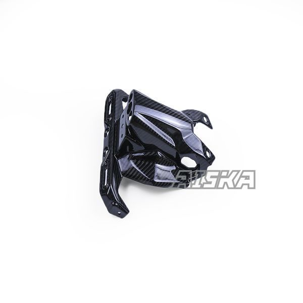 AISKA 3K Dry Carbon Fiber Motorcycle Rear Fender Eliminator License Plate Signal Holder Bracket for Kawasaki Ninja 400 2018-2024