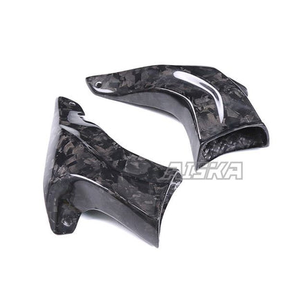 AISKA 100% Carbon Fiber Motorcycle Accessories AIR GUIDE RADIATOR for Ducati Streetfighter V4