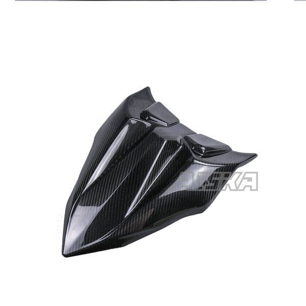 AISKA 3K Dry Carbon Fiber Motorcycle Passenger Rear Seat Fairing Cover Cowl for Kawasaki Ninja 650 2014-2024