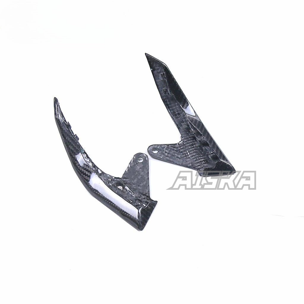 AISKA 100% 3K Pure Carbon Fiber Motorcycle Headlight Cover Bracket Shell Shield for Yamaha MT09 FZ09 2017-2020