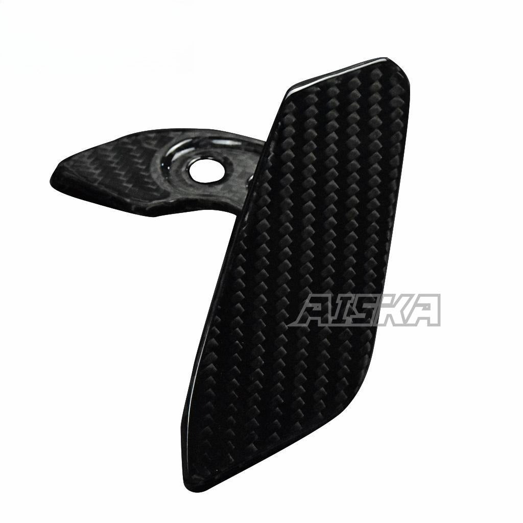 AISKA 3K Full Dry Carbon Fiber Motorcycle Accessories Hand Brake Lever Reservoir Cap Cover for Honda XADV 750 2017 2018 2019