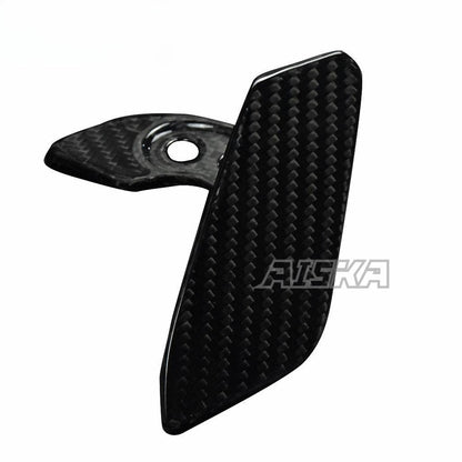 AISKA 3K Full Dry Carbon Fiber Motorcycle Accessories Hand Brake Lever Reservoir Cap Cover for Honda XADV 750 2017 2018 2019