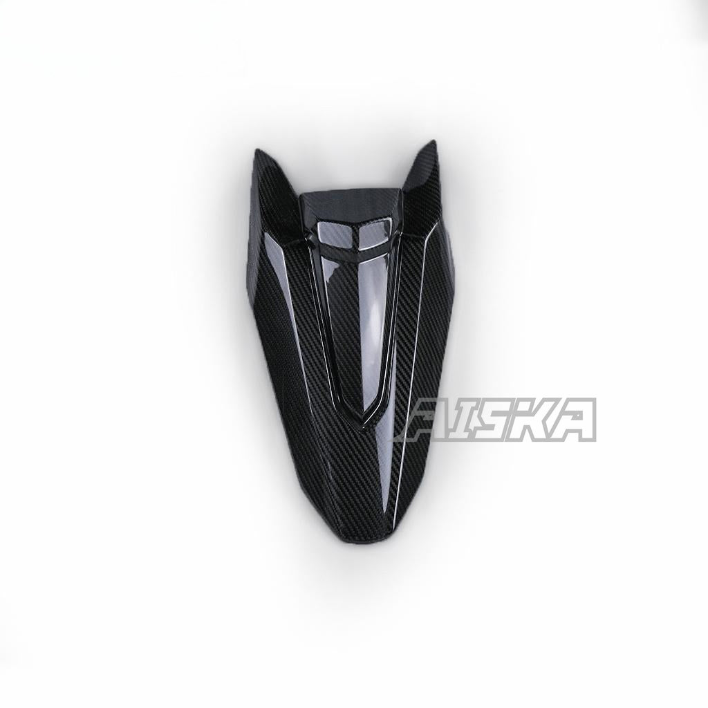 AISKA Dry Carbon Fiber Motorcycle Rear Seat Cover Cowl Fairings for Honda CB650F CBR650F 2014-2018 CB650R CBR650R 2019+