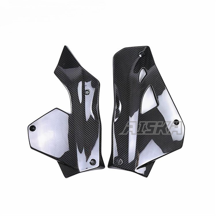 AISKA Wholesale 3K Real Dry Carbon Fiber Motorcycle Accessories Lower Belly Pan for BMW S1000XR 2020 2021 2022 2023 2024