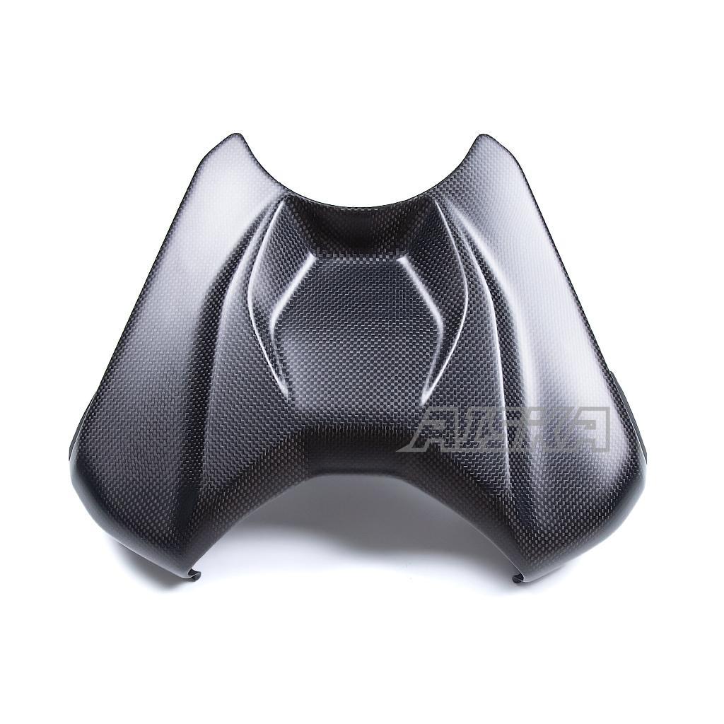 AISKA 100% 3K Full Dry Carbon Fiber Motorcycle Front Fuel Tank Cover for Ducati Panigale V4 V4S 2025