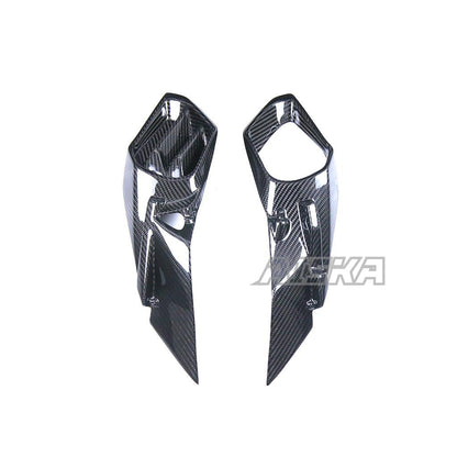 Carbon Fiber Air Intake Fairings for Kawasaki H2/H2R 2015+ Motorcycle Modified Parts Fairing Protectors Guard Shell Frame