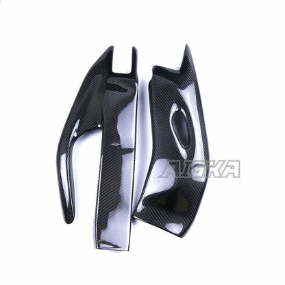 AISKA 3K Full Dry Carbon Fiber Motorcycle Swingarm Covers Swing Arm Protectors for Honda CBR1000RR 2008 2009 2010 2011 2012