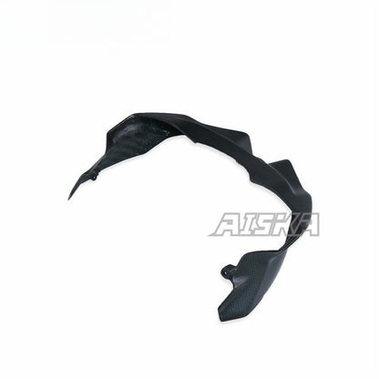 AISKA 100%  Carbon Fiber Motorcycle Accessories Lower Lip of Front Fairing for Ducati Streetfighter V2 V4