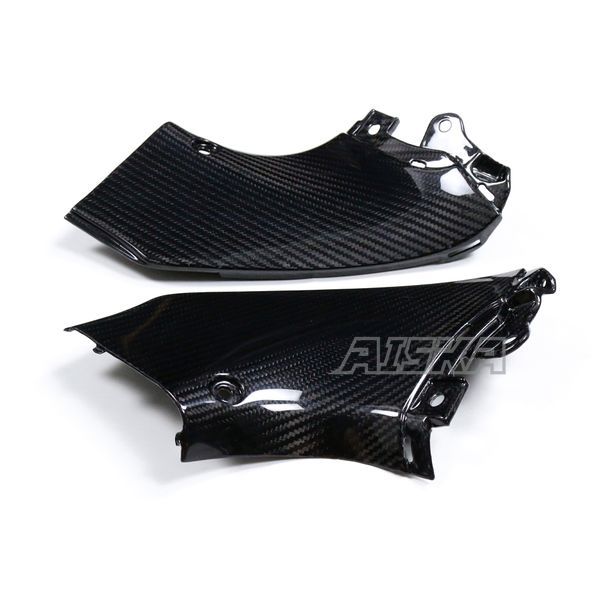 AISKA 100% 3K Carbon Fiber Motorcycle Inner Instrument Dash Side Panels for Suzuki GSX1300 R Hayabusa 2008-2020