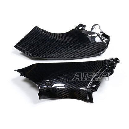 AISKA 100% 3K Carbon Fiber Motorcycle Inner Instrument Dash Side Panels for Suzuki GSX1300 R Hayabusa 2008-2020