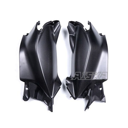 AISKA New 100% 3K Full Dry Carbon Fiber Motorcycle Front Tank Side Panel Cover Fairings for Ducati Panigale V4 V4S 2025