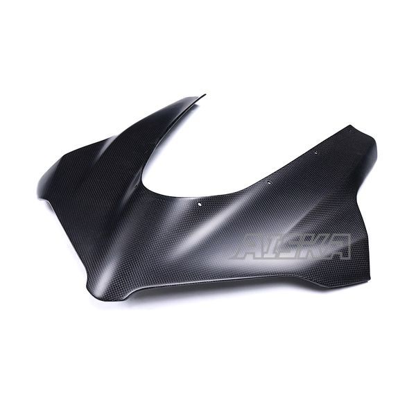 AISKA New Arrival 100% 3K Full Dry Carbon Fiber Motorcycle Front Face Fairing for Ducati Panigale V4 V4S 2025