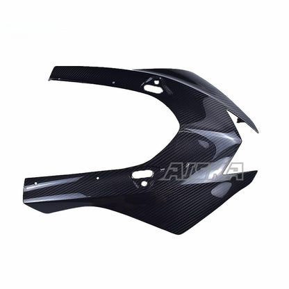 AISKA R6 Carbon Fiber Front Fairing Motorcycle Carbon Upper Front Headlight Nose Housing Fairing Panel for Yamaha R6 2017-2024