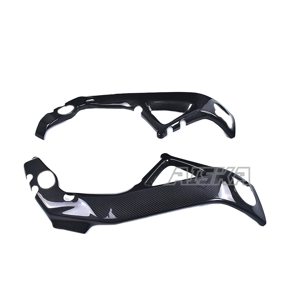 AISKA 3K 3*3 Carbon Fiber Motorcycle Accessories Frame Covers Protectors for Aprilia RSV4 Tuono V4 2009-2024