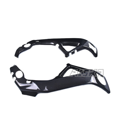 AISKA 3K 3*3 Carbon Fiber Motorcycle Accessories Frame Covers Protectors for Aprilia RSV4 Tuono V4 2009-2024
