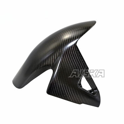AISKA Motorcycle Parts Wholesale Carbon Fiber Front Mudguard for  Ducati Panigale  V4 V4S V4R 2018-2024