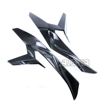 AISKA 3K Dry Carbon Fiber Motorcycle Accessories Body Frame Cover Plate Fairing for Kawasaki Ninja ZX-25R 2020-2024