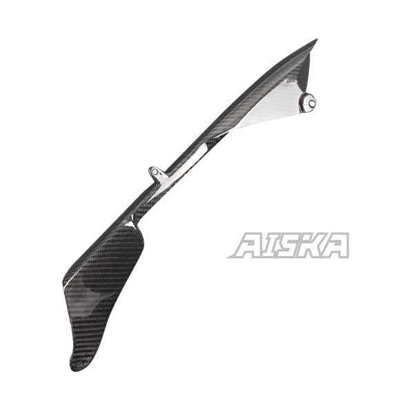 AISKA 3K Dry Carbon Fiber Motorcycle Chain Guard Cover for Kawasaki Ninja ZX-6R 2009-2025