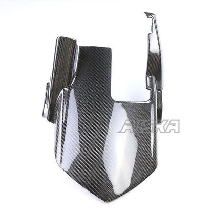 AISKA 3K Dry Carbon Fiber Motorcycle Accessories Rear Fender Hugger Mudguard for Kawasaki Z1000 2014+