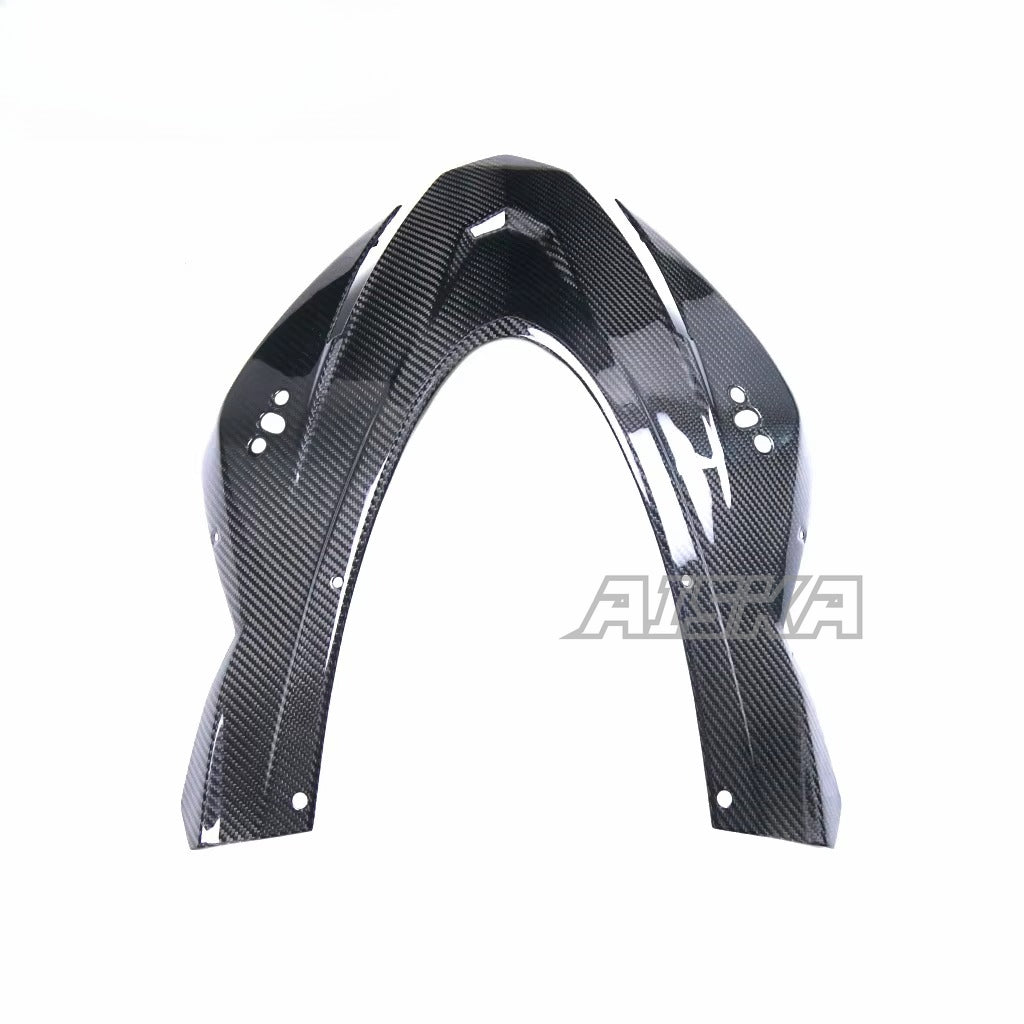 AISKA Twill Weave 3K 3*3 Carbon Fiber Motorcycle Accessories Windshield Panel Nose Cowl for Aprilia RS660 2021+