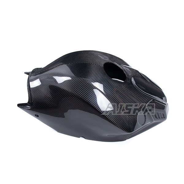 AISKA 3K 100% Real Carbon Fiber Tank Cover Motorcycle Front Full Tank Cover Fiairng for Yamaha R1 R1M 2020 2021 2022 2023 2024