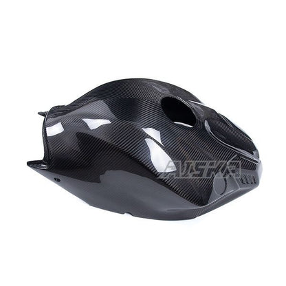 AISKA 3K 100% Real Carbon Fiber Tank Cover Motorcycle Front Full Tank Cover Fiairng for Yamaha R1 R1M 2020 2021 2022 2023 2024