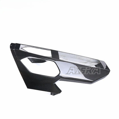 AISKA 3K Full Pure Carbon Fiber Belly Pan Motorcycle Body Under Tray Under Fairing Kit for BMW M1000RR 2023-2024