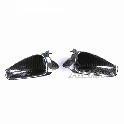 AISKA 100% 3K Dry Carbon Fiber Motorcycle Fairings Front Air Intake Covers for Yamaha MT09 FZ09 2021-2023