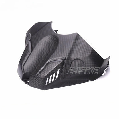 AISKA Tank Cover Motorcycle Carbon Fiber Gas Tank Front Airbox Cover Fairing Cowl for Yamaha R1 R1M 2020-2025