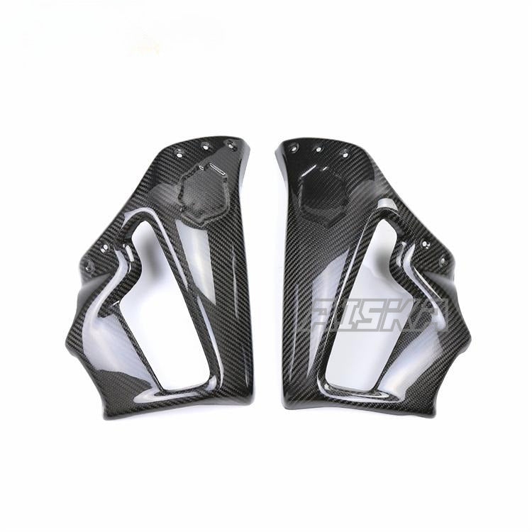 AISKA Twill Weave Glossy 100% 3K Carbon Fiber Shell Side Panel for Harley Davidson VRSCF V-Rod Muscle