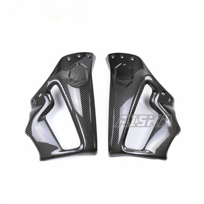 AISKA Twill Weave Glossy 100% 3K Carbon Fiber Shell Side Panel for Harley Davidson VRSCF V-Rod Muscle