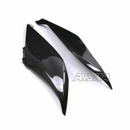 AISKA R3 Motorcycle Carbon Fiber Side Panels Modified Accessories Front Tank Side Fairing for Yamaha R3 2022 2023 2024