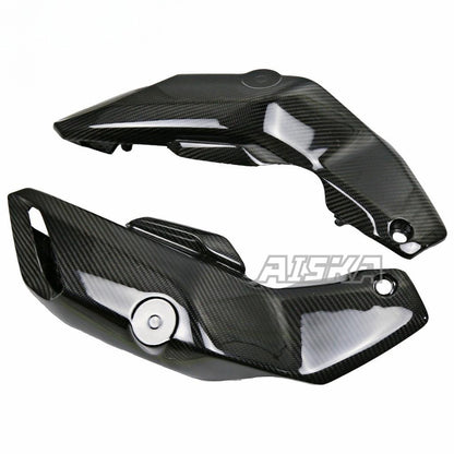 AISKA Motorcycle Carbon Fiber Fuel Tank Front Side Panel Covers Side Air Intake Covers for Yamaha MT07 FZ07 2018-2022