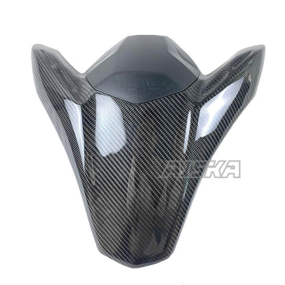 AISKA Motorcycle Carbon Fiber Modified Rear Seat Pillion Cover Parts For Kawasaki Z900 2017-2019