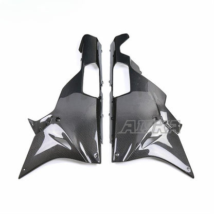AISKA 100% 3K Full Carbon Fiber Twill Weave Glossy Motorcycle Lower Side Fairings for BMW S1000RR 2015-2018