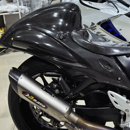 AISKA Suzuki GSX1300 R Hayabusa Gen2 2008-2020 Carbon Fiber Rear Side Seat Section Panel