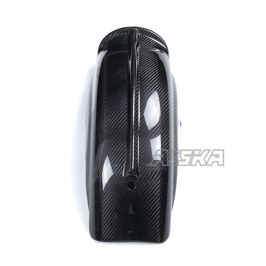 AISKA 100% Real Dry Carbon Fiber Motorcycle Rear Mudguard Fender Hugger for Harley Davidson Sportser 883 1200 X48 72 1986-2022