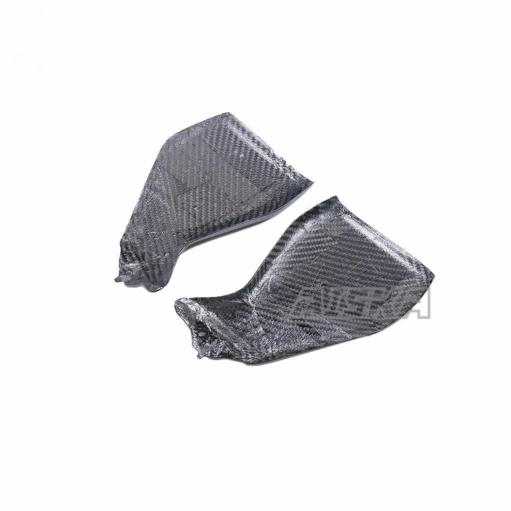 AISKA 100% 3K Pure Carbon Fiber Motorcycle Fuel Tank Side Panels Cover Guard Cowl for Yamaha MT09 FZ09 2014-2020
